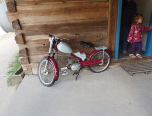 Kaszubski Park Etnograficzny motocykl