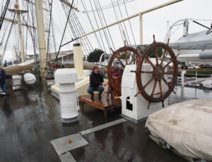 Dar Pomorza pokład statku zwiedzanie Gdynia