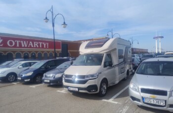 Kamper gotowy na wynajem i krótki wyjazd